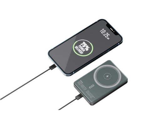 Внешний аккумулятор OLMIO QM-16 10000mAh Серебристый (44475)